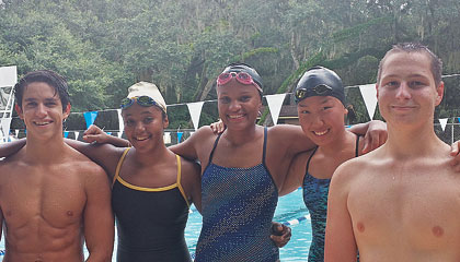 Apopka High School Swimmers