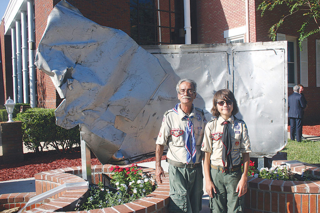 Apopka Boy Scout's 911 memorial