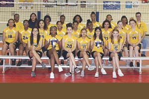 Christian Learning Academy of Apopka girls volleyball team