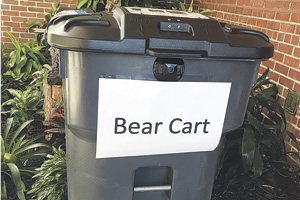 Bear Trash Can Apopka