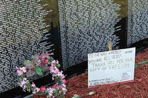 Vietnam Traveling Memorial Wall