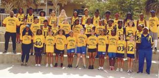 Apopka Memorial Middle School boys girls track team