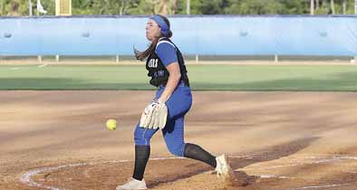 Apopka Blue Darters girls baseball