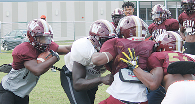wekiva mustangs spring scrimmage