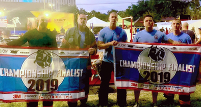 Apopka Fire Department Combat Challenge Relay Team Scott Firefighter Combat Challenge