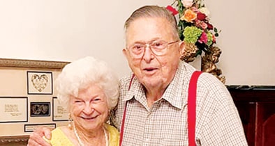 Flo and Earl Nelson 90th birthday