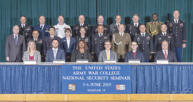 Scott Vedder Apopka U.S. Army War College 65th annual National Security Seminar