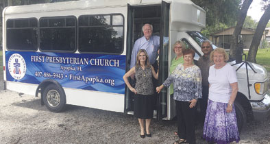 First Presbyterian Church of Apopka transportation service