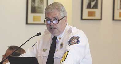 Apopka Fire Chief Chuck Carnesale retires