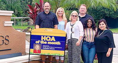 Apopka August 2019 Homeowners Association of the Month