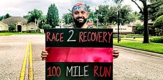 Richard Gallegos 100-mile run mental health awareness