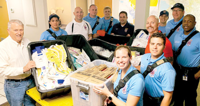 Apopka Fire Department support bahamas ems system