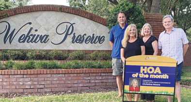 Wekiva Preserve Homeowners Association wins hoa of the month october 2019
