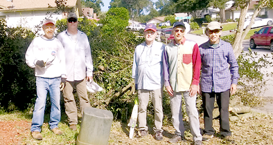 apopka Seventh-day Adventist Church Total Community Involvement project tree trimming