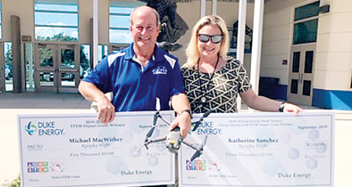 Apopka High School Duke Energy grants Foundation for OCPS