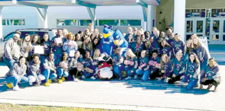 Apopka High School SGA donate toys Phillis Wheatley Elementary School
