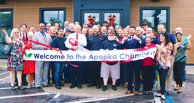 Sonny’s BBQ Apopka ribbon and ribs cutting