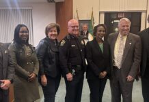 New deputy police chief with City Council and police chief