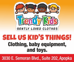Trendy Kid's clothing, baby equipment, and toys.