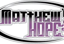 Matthew's Hope logo in black and purple text.