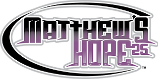 Matthew's Hope logo in black and purple text.