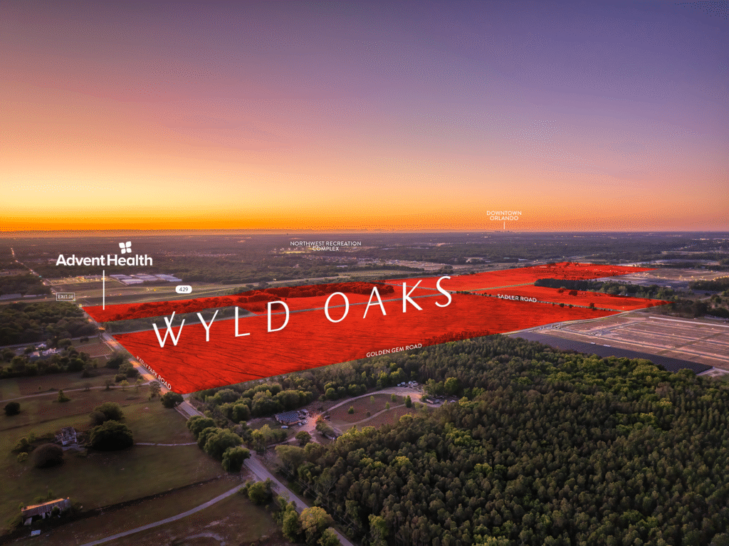 The future site of AdventHealth at Wyld Oaks