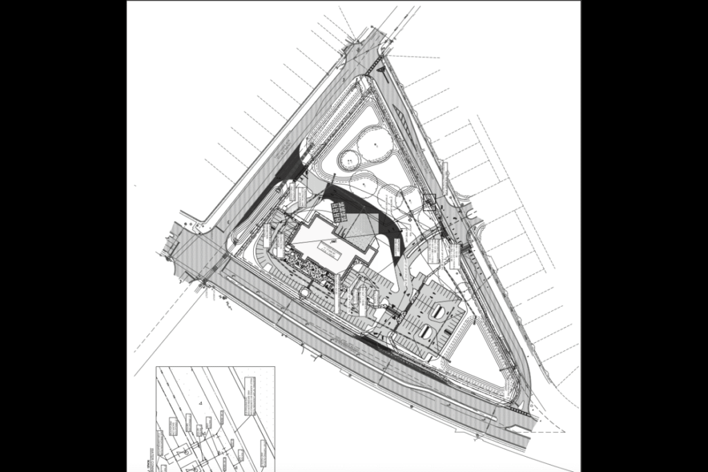 A blueprint, by Bowman Consulting Group, of the proposed Freshfields Farm Apopka site.