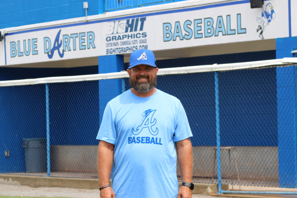 Apopka High School's new spring baseball coach Scott Garland