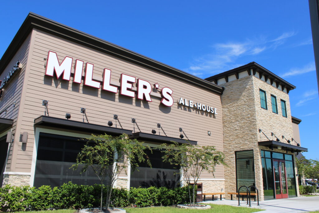 Miller's Ale House is located at 505 E Main St.
