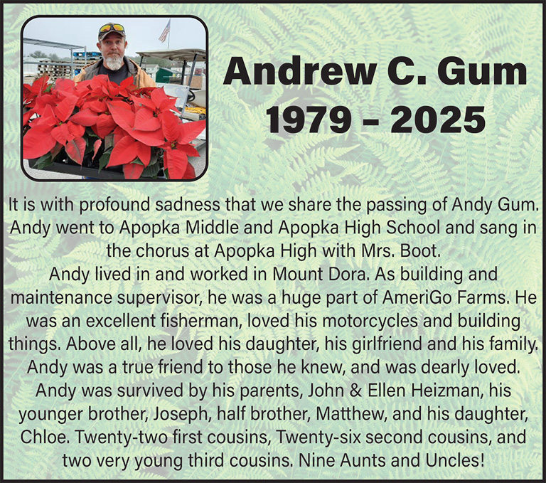 Andrew C. Gun Obit