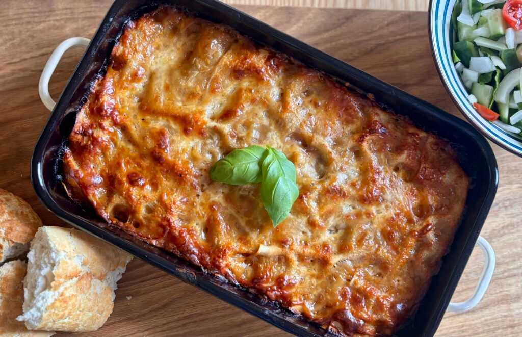 Baked pasta dish