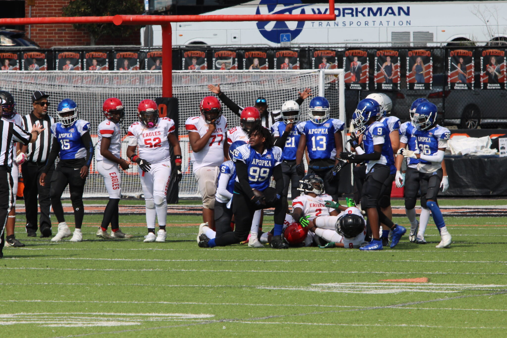 Jason Marshall III comes away with the ball