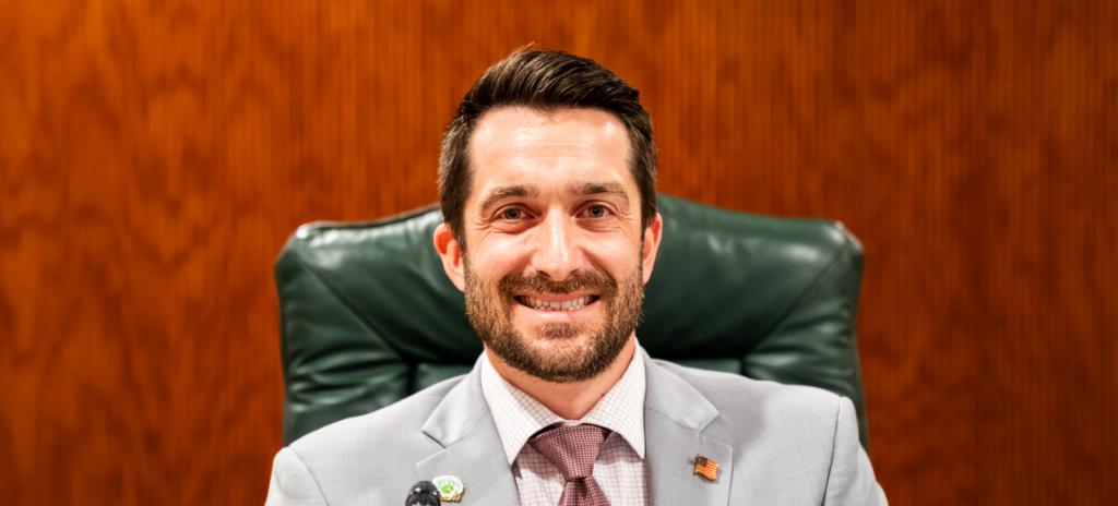 Commissioner Nick Nesta is running for mayor in the March 2026 election.