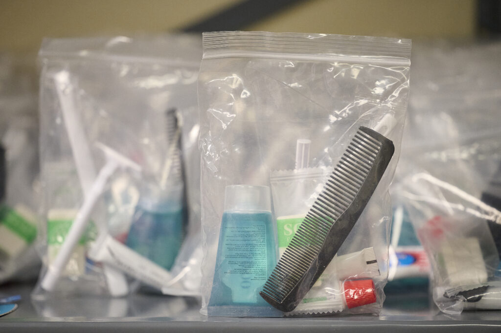 Personal care packs for students