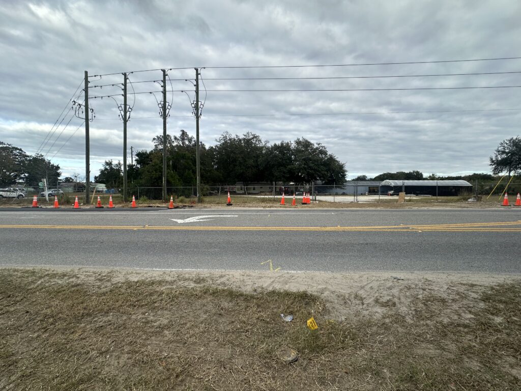 The site of the proposed K-12 charter school is near the Wekiva Parkway. Photo by Teresa Sargeant.