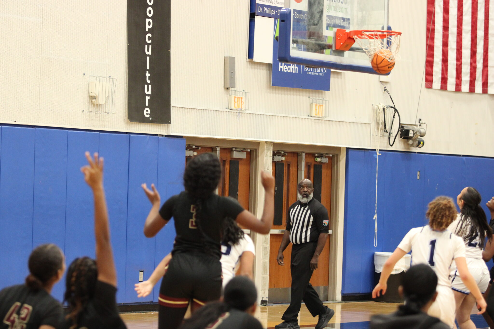 Jakayla Johnson nails a three form the corner