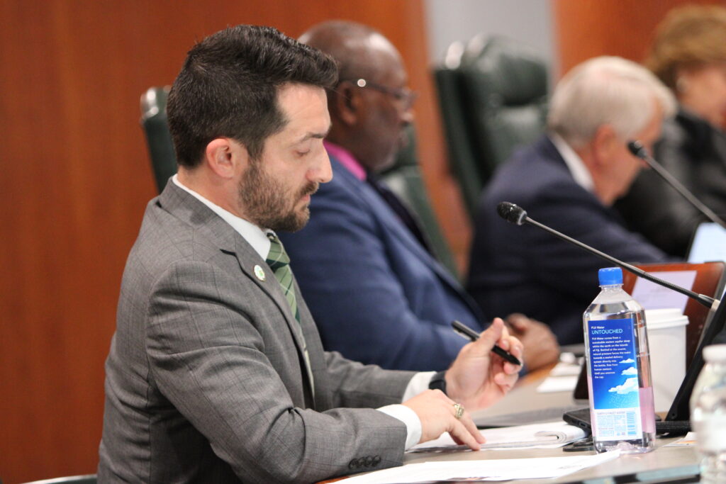 Commissioner Nick Nesta has resigned from Seat 4, effective Dec. 4, to run for mayor in the 2026 general election.