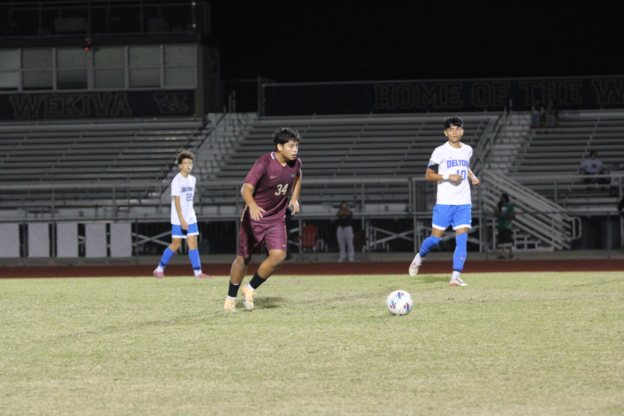 Omar Roman with space to shoot