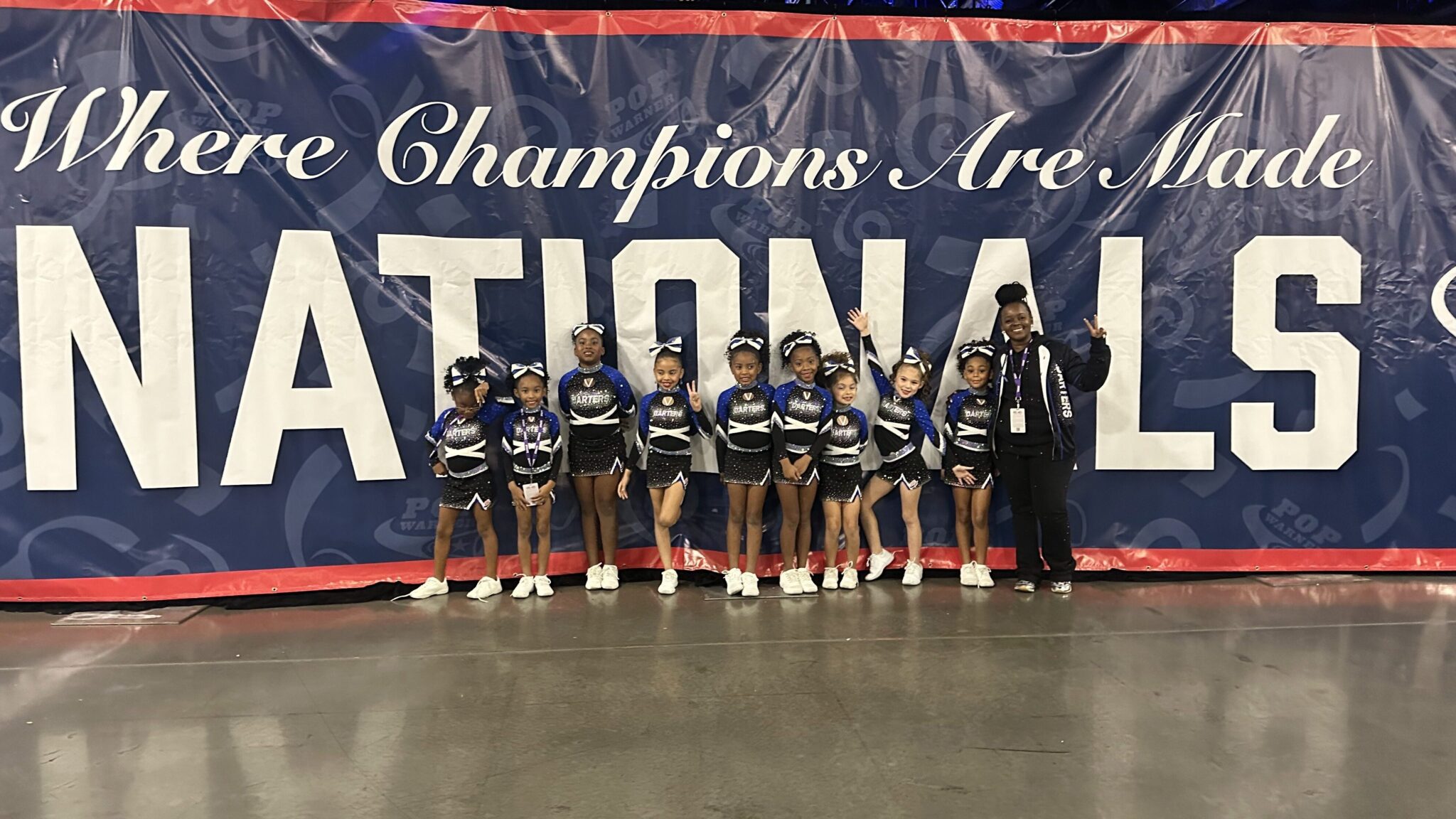 Tiny Mite Blue Darters takeover Charlotte