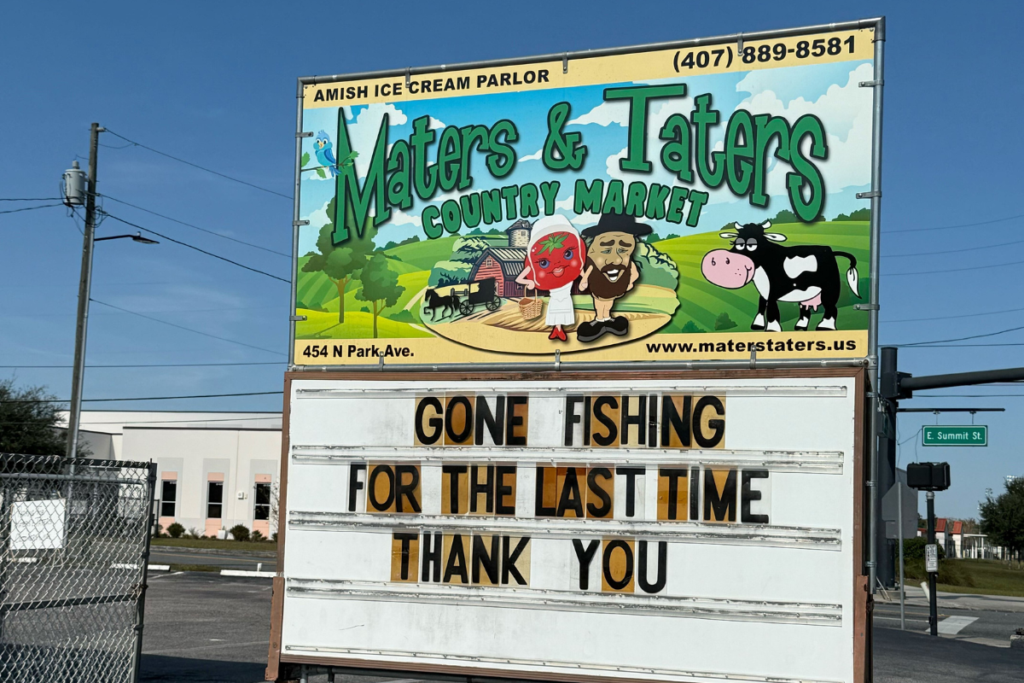 Maters & Taters Market & Creamery closed following owner Jeff Boyer's death.