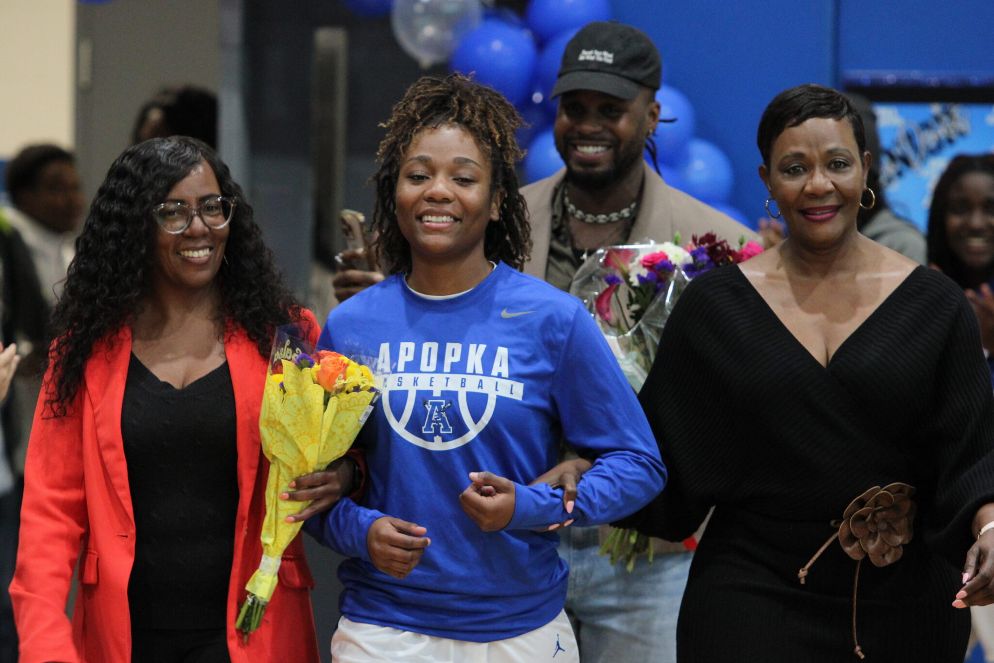 Elyse Pringle senior night walkout