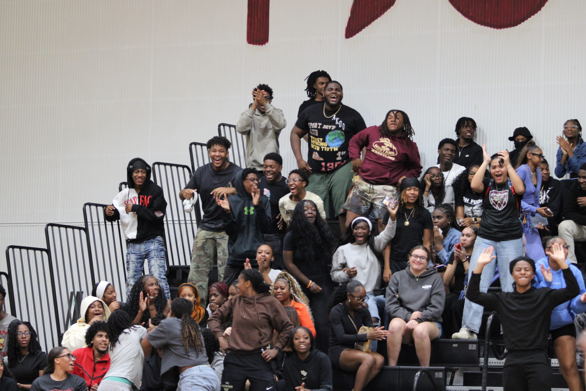 Jace Moores dunk send the crowd in a frenzy