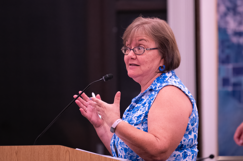 Lorena Potter chairs the city’s Nonprofit Grant Program Selection Committee.