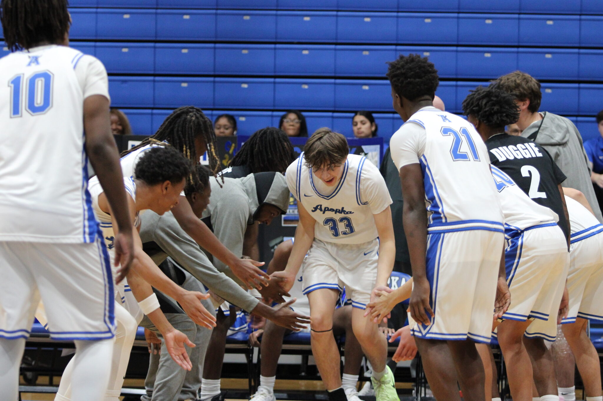 Matthew Murray enters the starting lineup for senior night