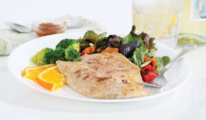 No-fuss meals with tilapia, lemon chicken, and magic cake