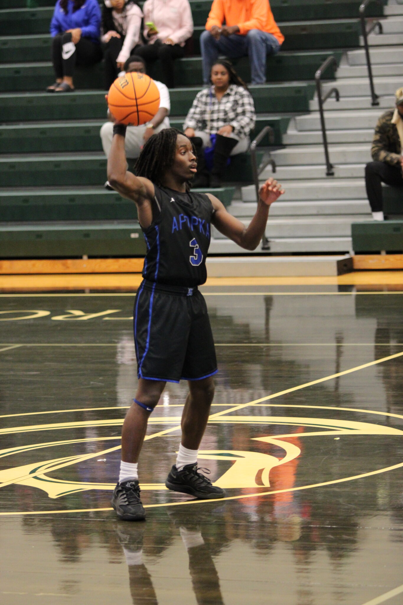 Trent Jean one hands the high pass