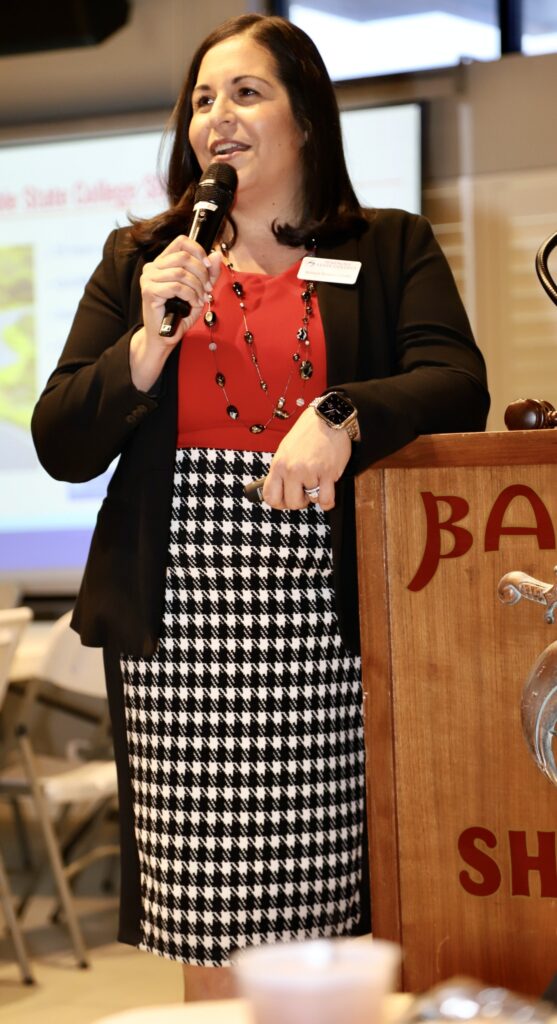 Jessica Rosario-Fortis discusses three keys to business growth at the West Seminole Council's inaugural meeting.