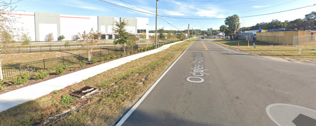 The City Council approved an interlocal agreement with Orange County providing a reimbursement up to $200,000 in utility relocation costs associated with the county’s Ocoee-Apopka Road drainage project. Pictured is Ocoee-Apopka Road facing northeast at the road’s intersection with West 13th Street.