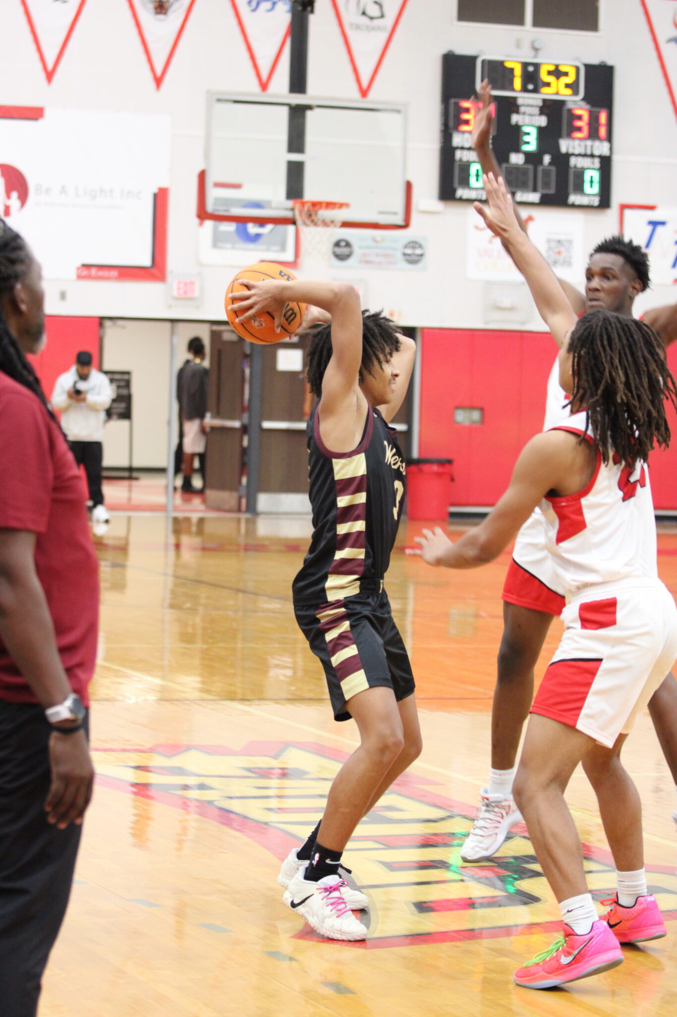 Eric Nichols takes on the trap from Edgewater