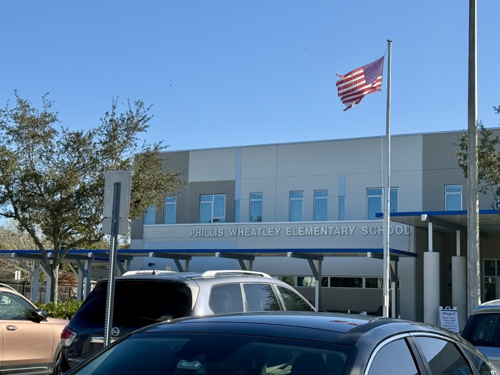 Phillis Wheatley Elementary School's student population is currently 60% Black.